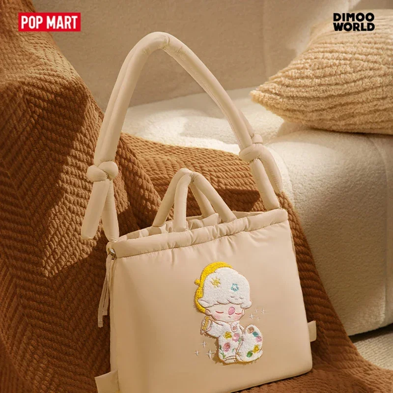 

POP MART DIMOO WEAVING WONDERS Серия сумок через плечо, игрушки-сюрпризы, кавайные аниме-фигурки, оригинальная таинственная коробка-сюрприз