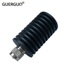 50W PL259 UHF Male Plug Connector RF Coaxial Termination Dummy Load DC-1GHz 50ohm Nickel Plated RF Accessories