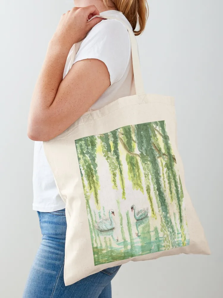 L'étang Tote Bag female bag ecological bags custom canvas bag eco folding