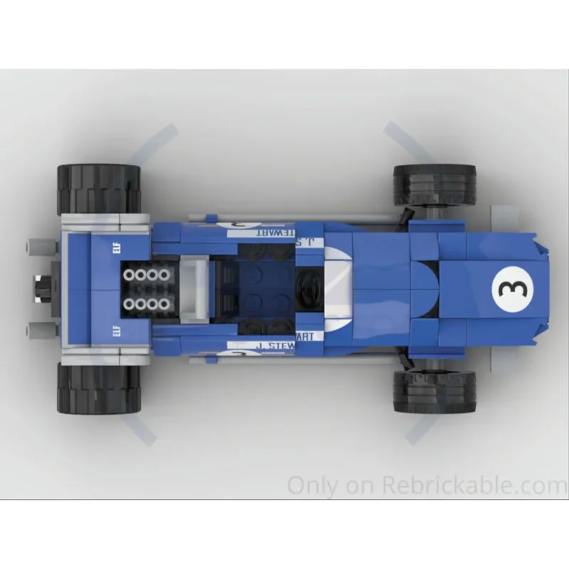 

MOC-211741 культовый автомобиль MS80 Formula, строительные блоки, модель 186, деталиMOC, креативные строительные блоки на день рождения для мальчиков, игрушки, подарки
