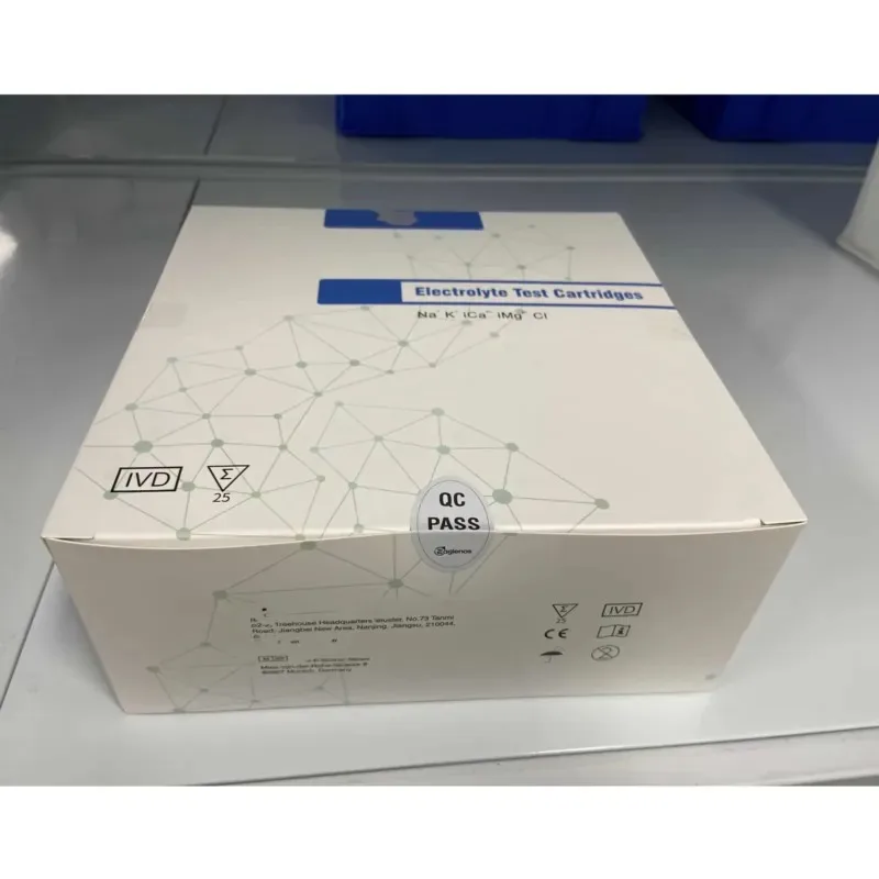 New Dry Hand Hold Mini Fully Automatic Clinic and Hospital Laboratory Electrolyte Tests 25pcs Per Box