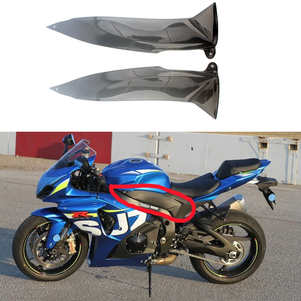 Carbon Fiber Tank Side Fairing Panel Gas Tank Cover For Suzuki K9 GSXR1000 2009 2010 2011 2012 2013 2014 2015