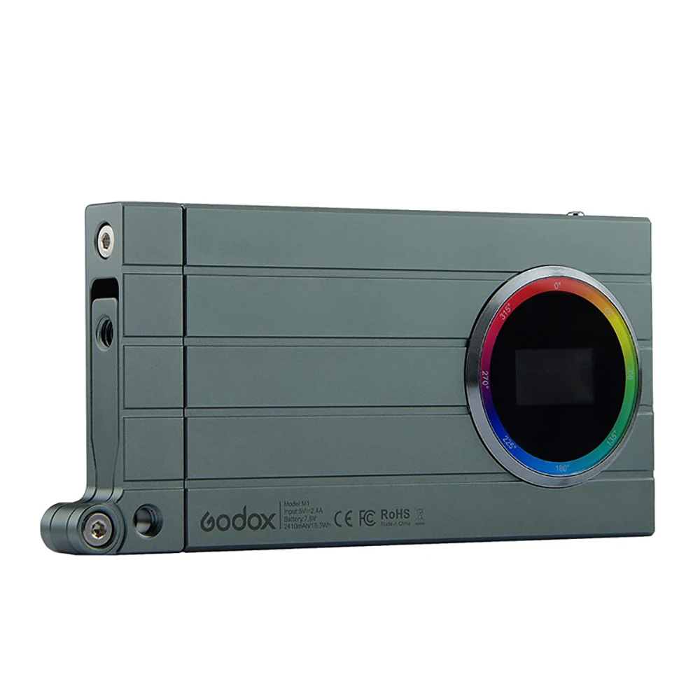 Godox M1 2500K-8500K Full Color Rgb Led Light Pocket Aluminium Led Video Creatieve Licht Meerdere speciale Effecten Functie