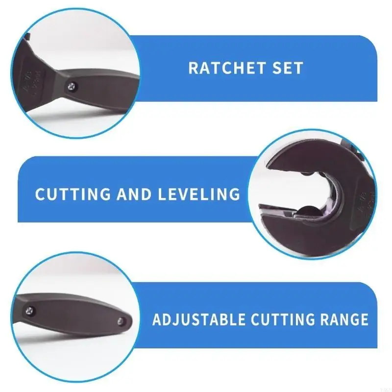 

Ratchet PVC Pipes Cutter Tube Cutter for Plumbing Home Repair Pipes Cutter Y5GB