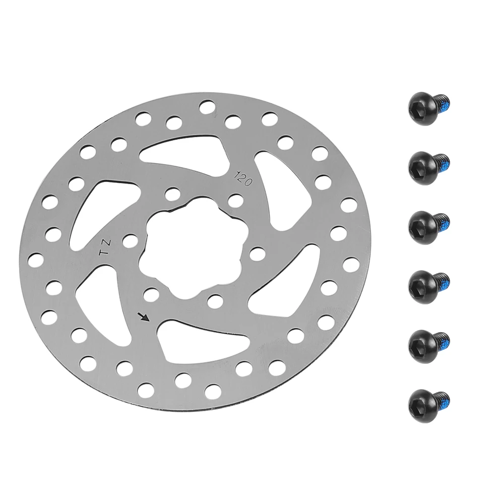 120mm Brake Disc for Kugoo Kirin G2 Pro Kaabo Mantis 8 Inmotion L9 Electric Scooter Disc 6 Hole Accessories