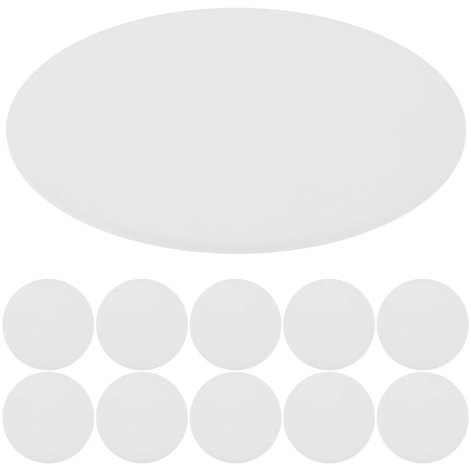 

20 шт. рассеивающих пластин для светодиодных светильников, 3 дюйма, из поликарбоната, пылезащитные, для теплого света, нижние пластины для точечных светильников