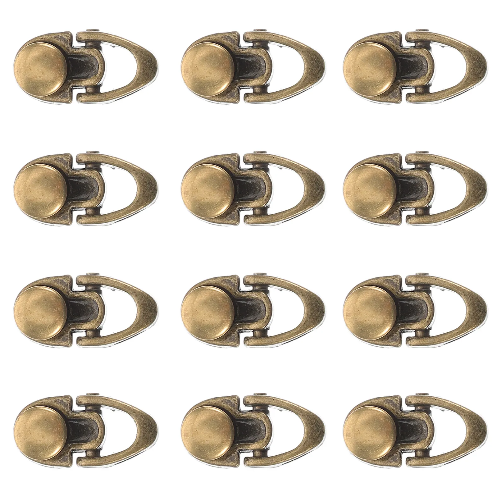 

20Pcs Shoelace Buckles for Boots Heavy Duty Alloy Hook Loop Rings Outdoor Footwear Lacing System Repair Boot Hooks