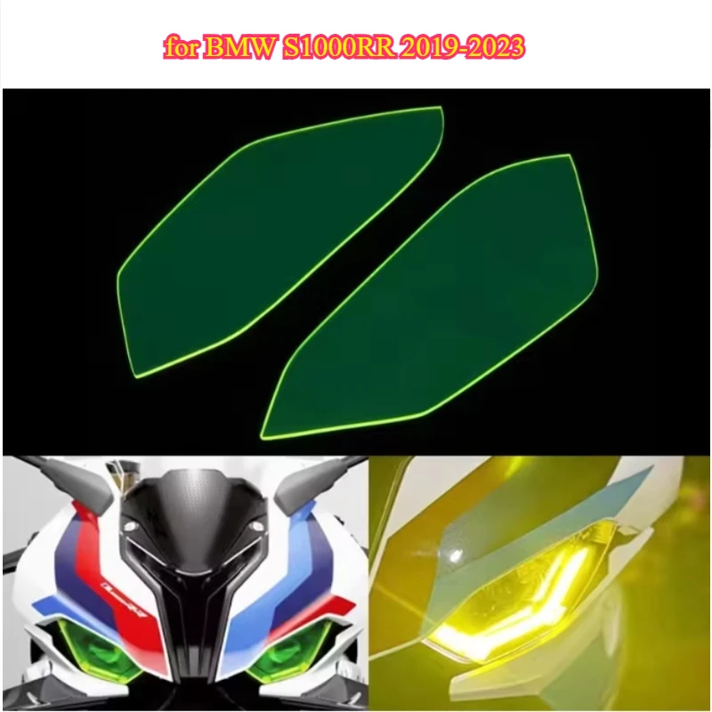 

motorcycle Applicable for BMW S1000RR 2019-2023 modification lamp protective cover headlight protective sheet