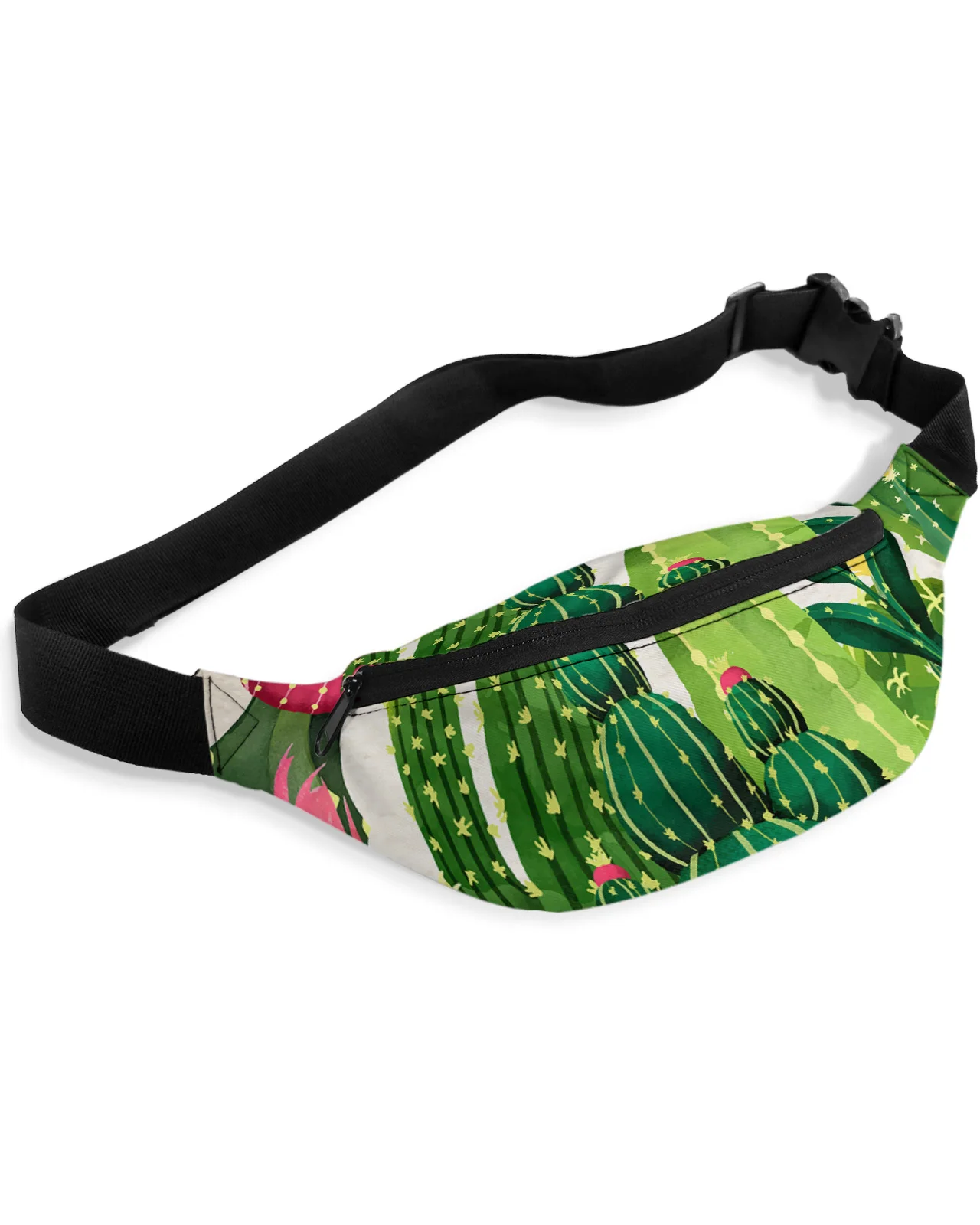 Cactus Consisting Of Patterns Waist Packs Shoulder Bag Unisex Messenger Bag Casual Fashion Fanny Pack for Women