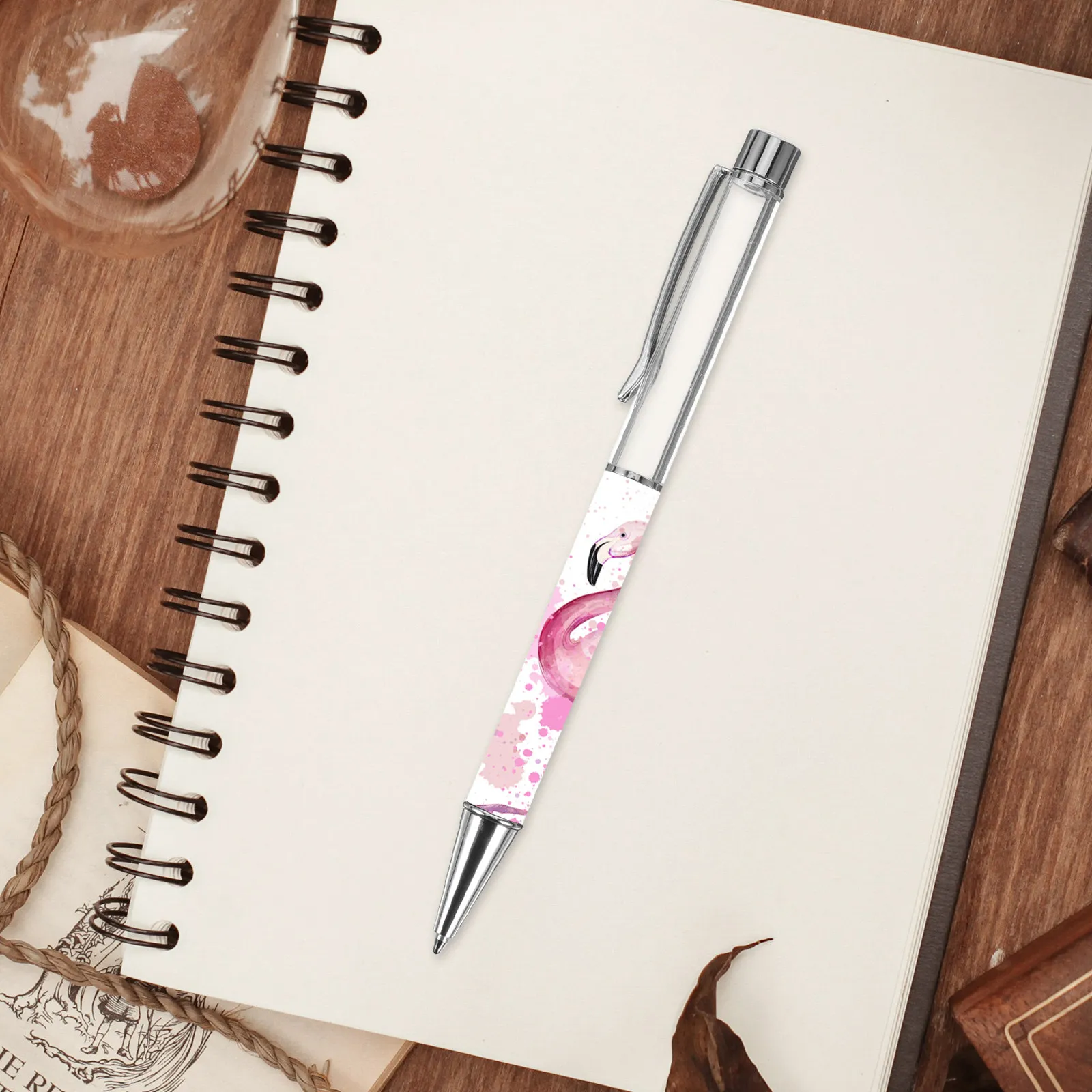 

Sublimation Blank Pen with Thermal Coating for Custom Name Pattern Printing Ideal Student Teacher Gift Sublimation Ballpoint Pen