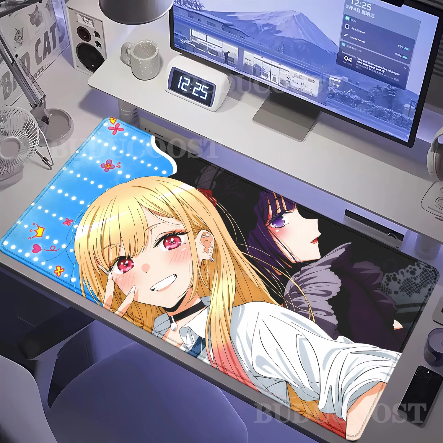 

Anime Kitagawa Marin My Dress Up Darling Sexy girl Mouse Pad xxl Big Computer HD Keyboard Offices Accessories overlock Desk Mat