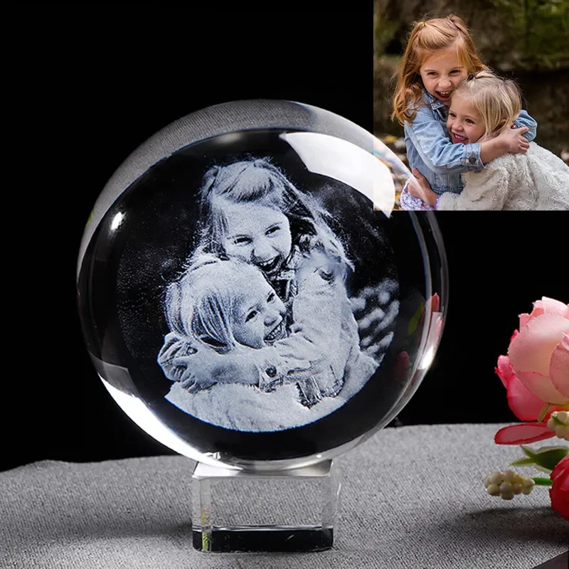 

Transparent Crystal Ball Glass Magic Ball Photography Ornament Parts