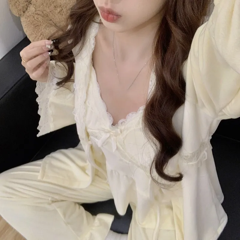 

Pajama Sets Pink Women Rayon Tropical Cooling Sleepwear Summer Thin Breathable Female Set Moisture Wicking Casual Home Wear 2026