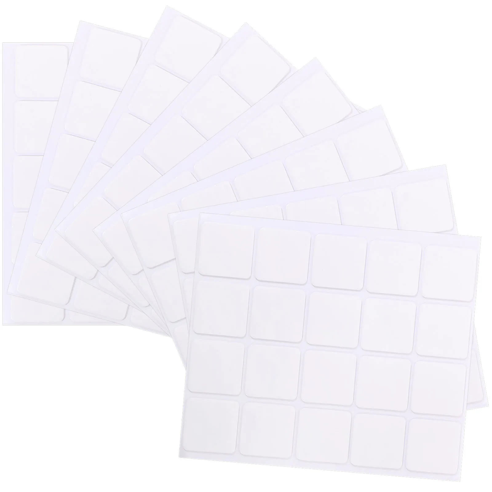 شرائط لاصقة مزدوجة الجوانب 100 قطعة شريط تثبيت عالي التحمل لتثبيت الإطار الفني على الحائط بدون بقايا مربعة