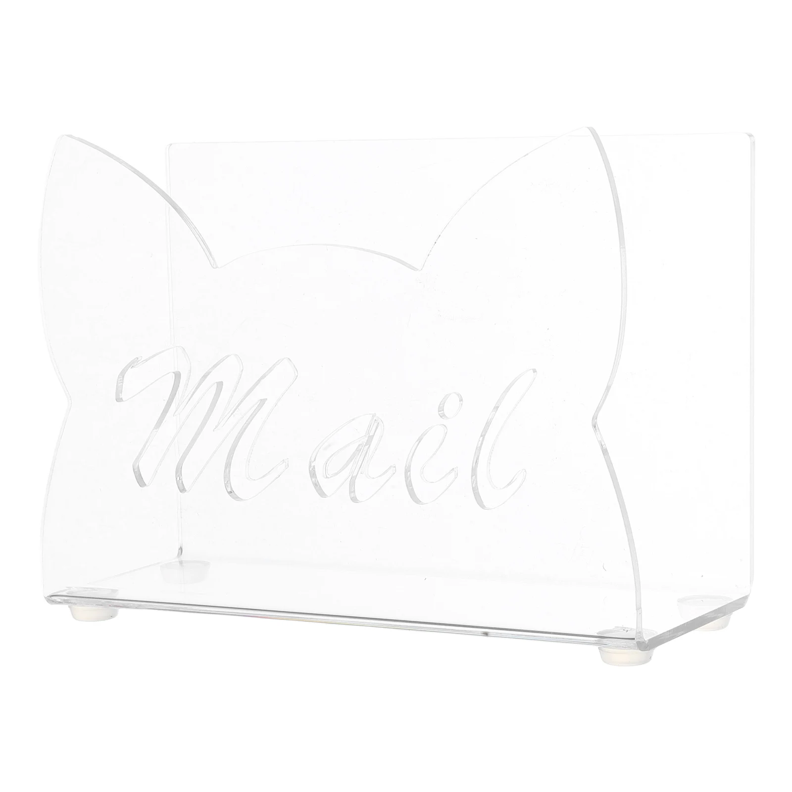 

Mail Organizer File Holder Desk Indoor Sorter Countertop Paper Acrylic Letter Document