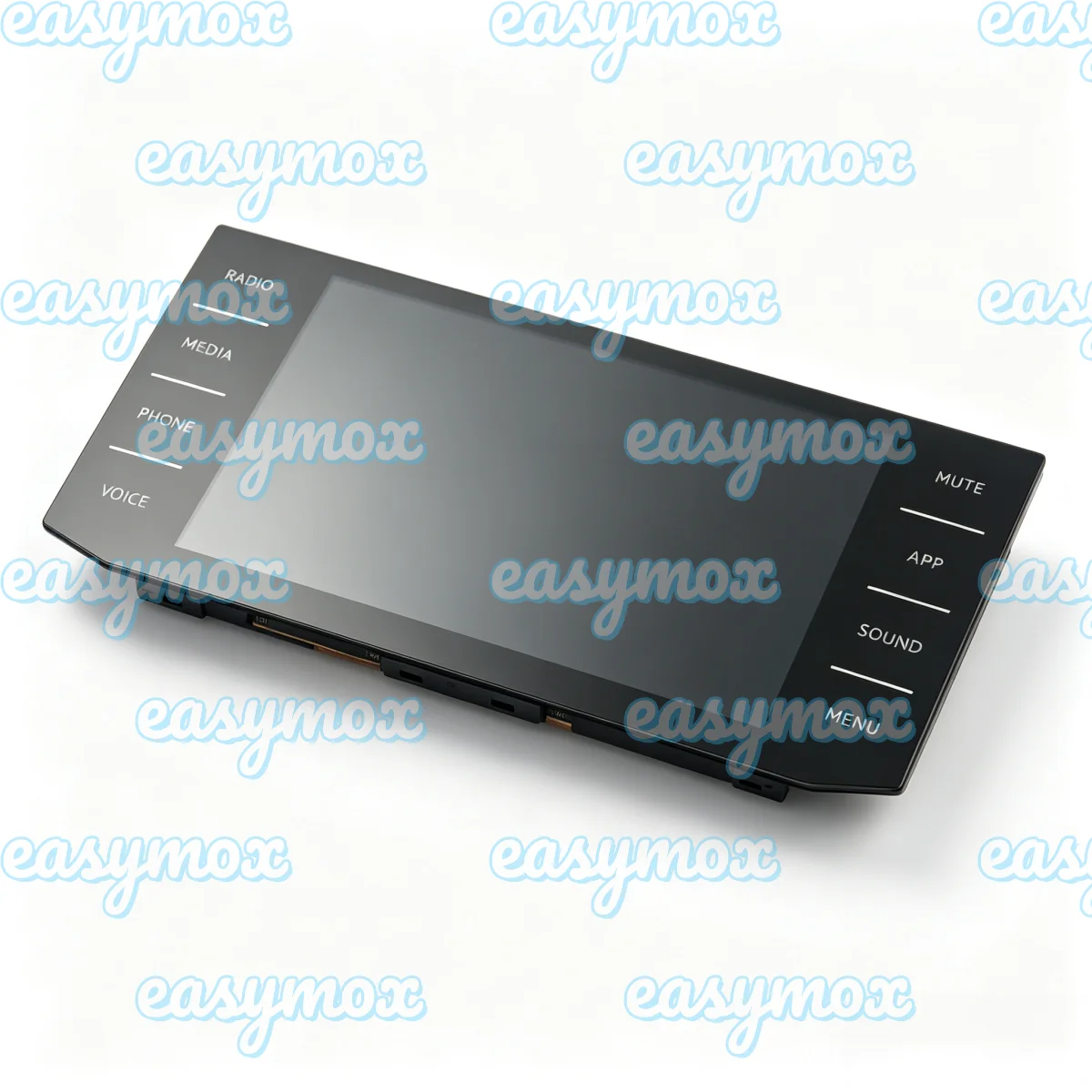 TDO-WVGA0633F00075 LCD Display with Glass Cover for Volkswagen 2021 VW Passat Rline Navigation Infotainment Screen Repairmetn