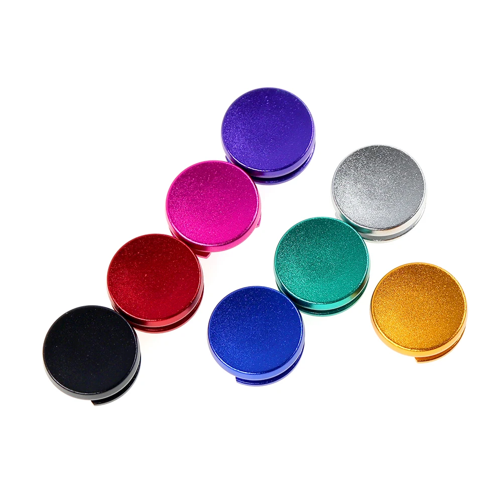 4 stücke Ersatz Metall Joystick Analog Thumb Pad Kreis Kappe Für Nintendo 3DS 3DSXL 3DSLL NEUE 3DS 3DSXL 3DSLL