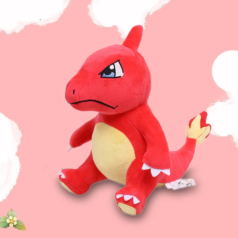 Peluches de Charmeleon para niños y bebés, juguetes de peluche de personaje de Pokémon Original, Animal suave, muñecas de Anime Kawaii, regalo de cumpleaños, 25cm