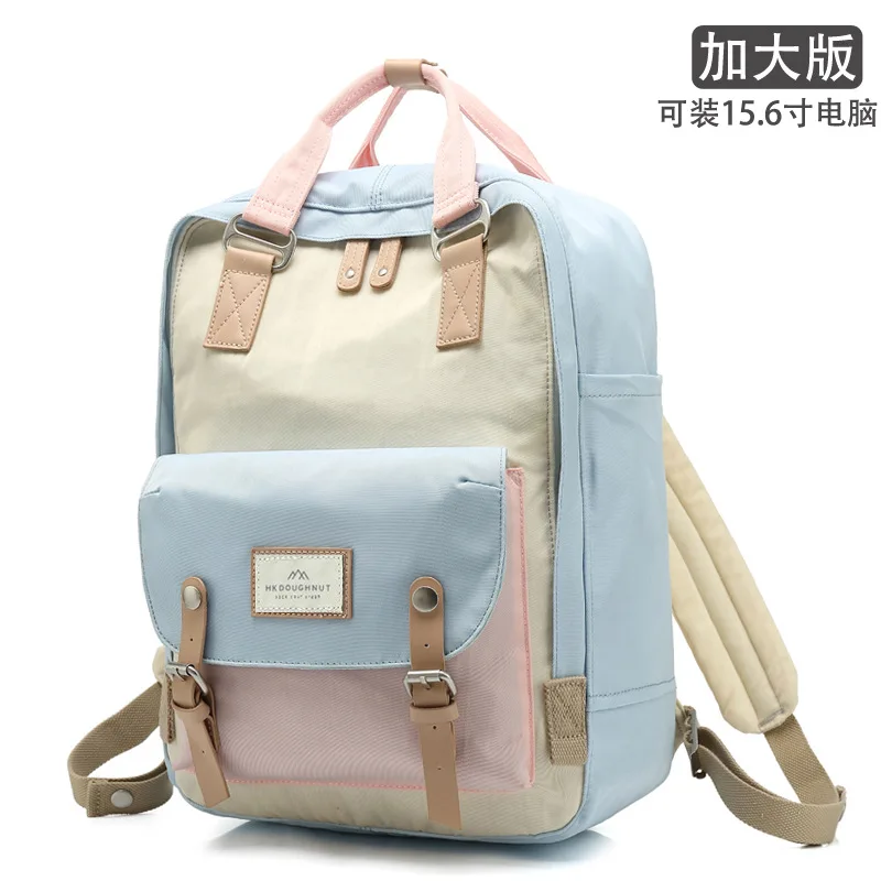 2024 backpack female mummy bag leisure bag male students mochila notebook backpack medium school backpack PLUS 15.6 inch