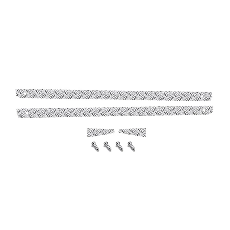 

Задняя и боковая металлическая противоскользящая пластина MN D90 D99S MN99S против царапин 1/12 обновленные детали для радиоуправляемых автомобилей аксессуары