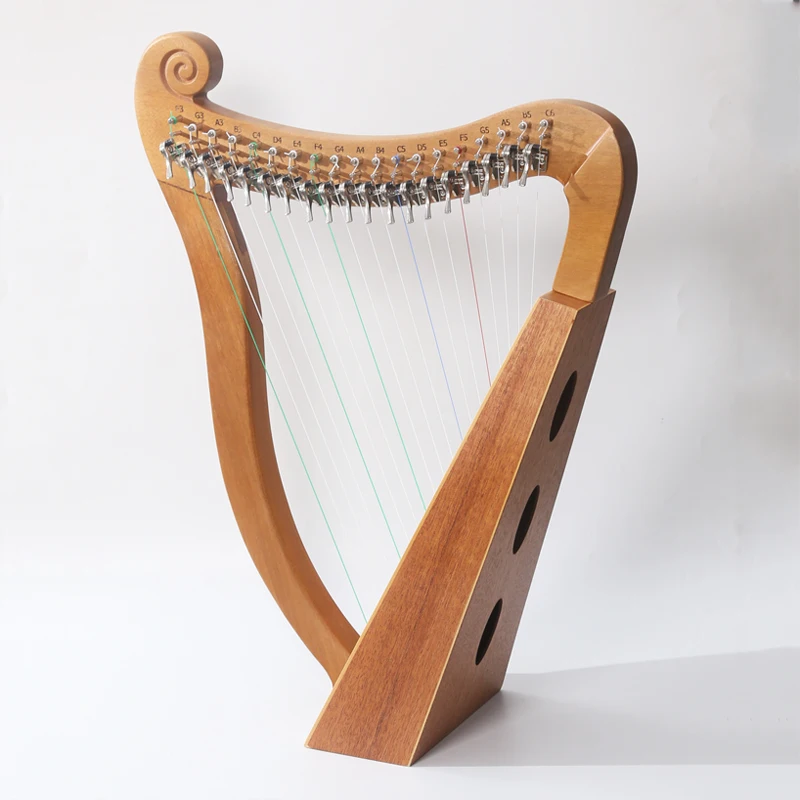 

Hooqu 15/19 String Lyre Harp Solid Wood Portable Piano Harp with Tuning Wrench