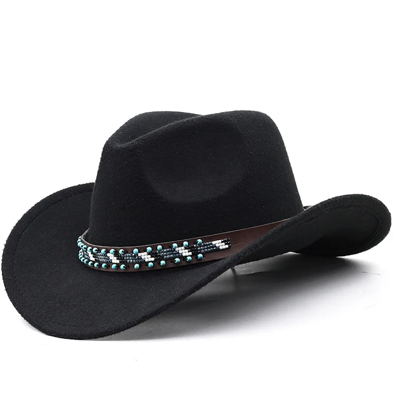 

cowboy hat men's hats western cowgirl country hat Golf cap top hats jazz Horseback riding elegant chapéu panama luxury fedora