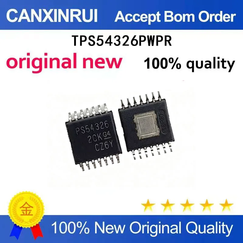 

(5-100 Pieces) TPS54326PWPR Adjustable Voltage Reducing Switching Regulator IC PS54326 HTSSOP14 Original