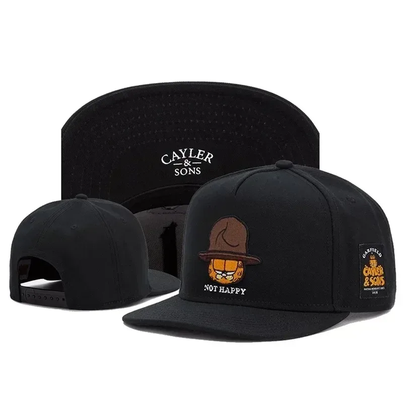 Nouveau Garfields Hip Hop casquette décontracté tout Match pêche résistant au soleil soleil casquettes femme pêcheur bord de mer Protection extérieure chapeau