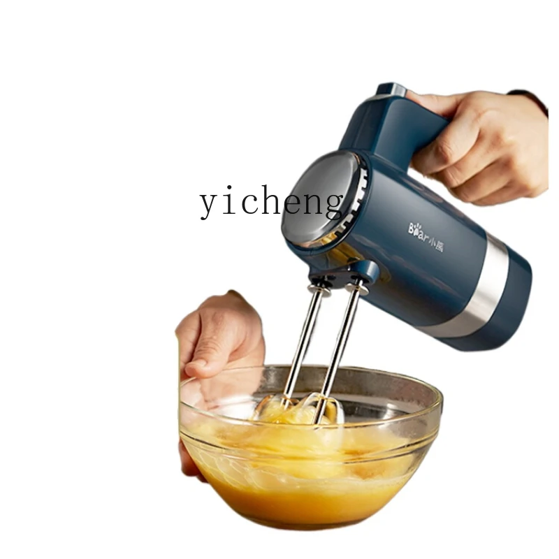 

ZC Electric Household Cream Blender Small Automatic Handheld Egg-Breaking Machine Blender Flour-Mixing Machine