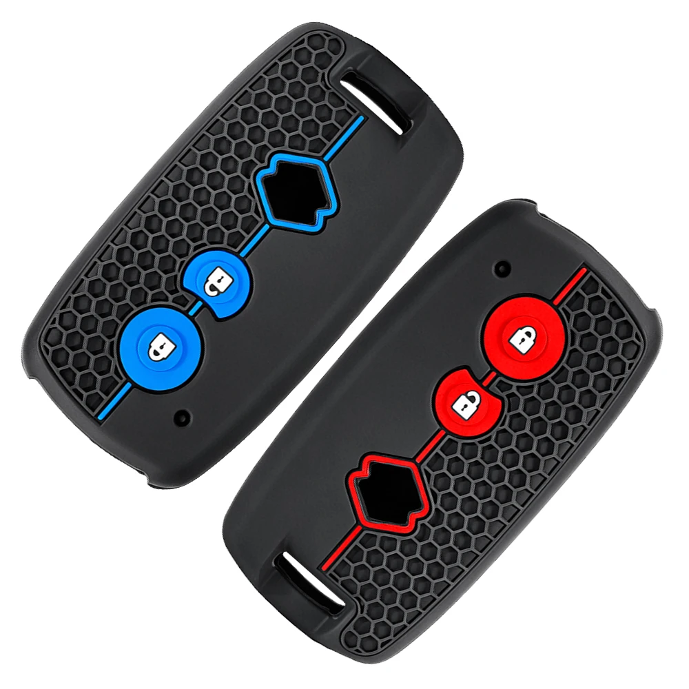Silicone Keyless Holder For Suzuki Grand Vitara SX4 S-Cross XL-7 Kuyucha Sch4 Swift 2007-2010 Car Key Case Cover Shell Fob