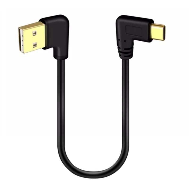 USB-C Type C Reversible Fast Charging Data Cable Double-Sided 0.25m 0.5m 1m for Mac Tablet Cell Phone