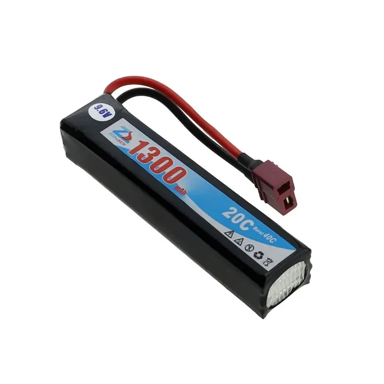 CIS Core-Batterie au lithium polymère de type d'alimentation, batterie de modèle CS, FNC, AK47, G36, 9.6 mAh, 1300 V