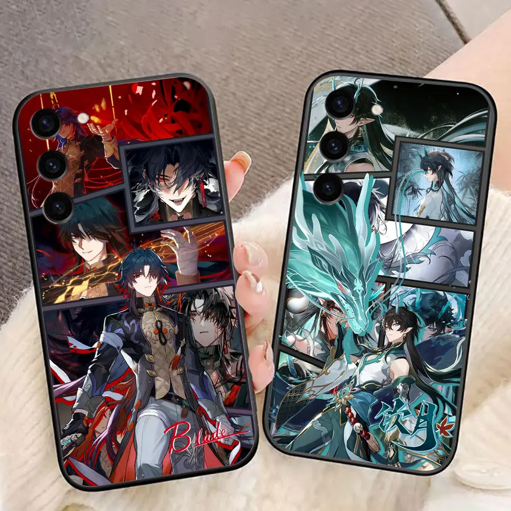 Rail Blade Jing Yuan Honkai Star Phone Case For Samsung Galaxy S26 S25 EDGE S24 S23 S22 S21 S20 FE S10 Ultra PLUS LITE DIY Case