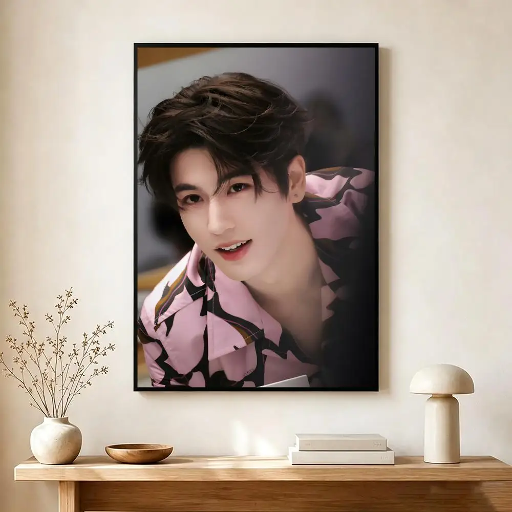 Popular Chinese Actor Zhang Linghe Poster Modern Home Decoration Interior Design & Contemporary Wall Art Collection