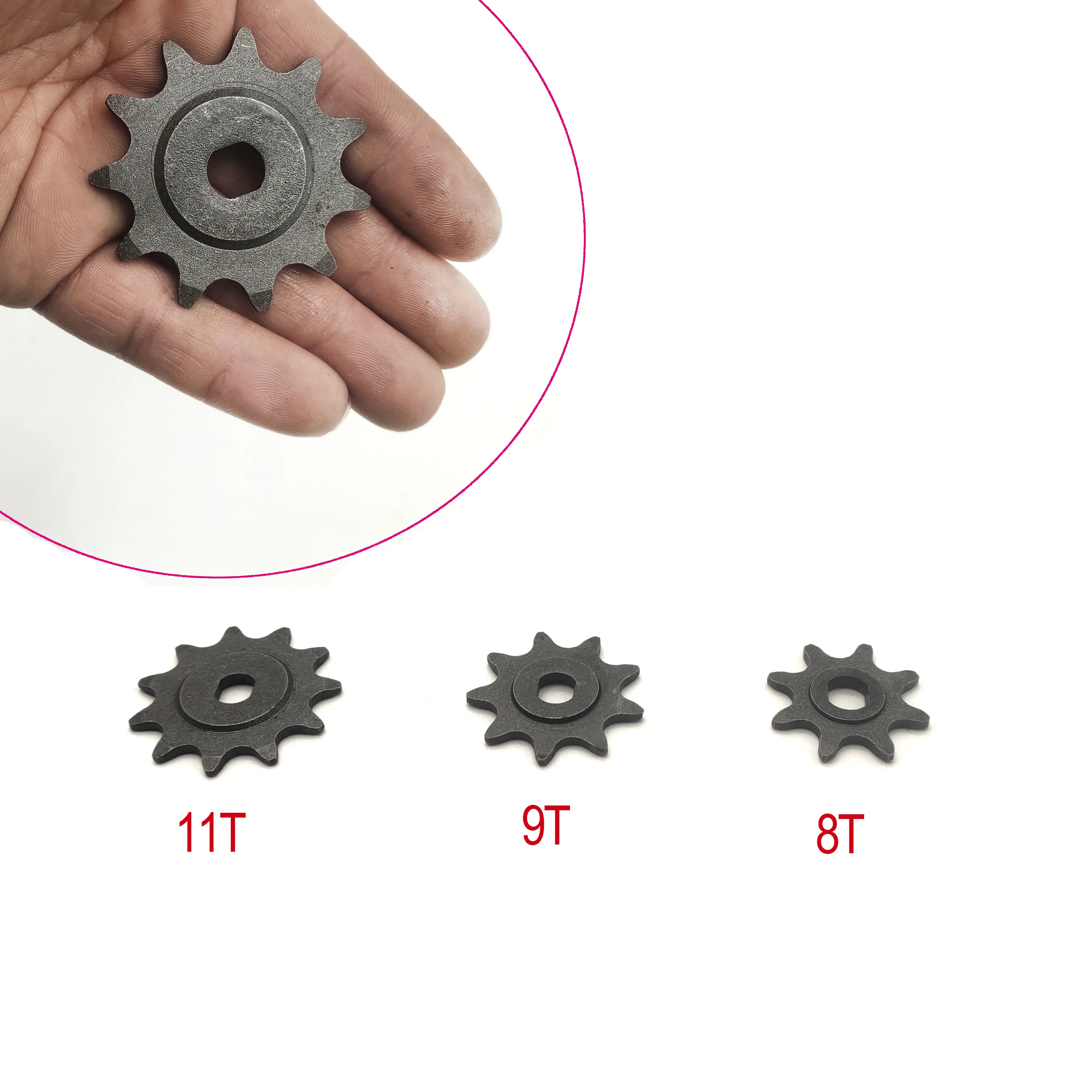 Electric Scooter 8 9 11 Tooth Sprocket #410 Chain Motor 1/2