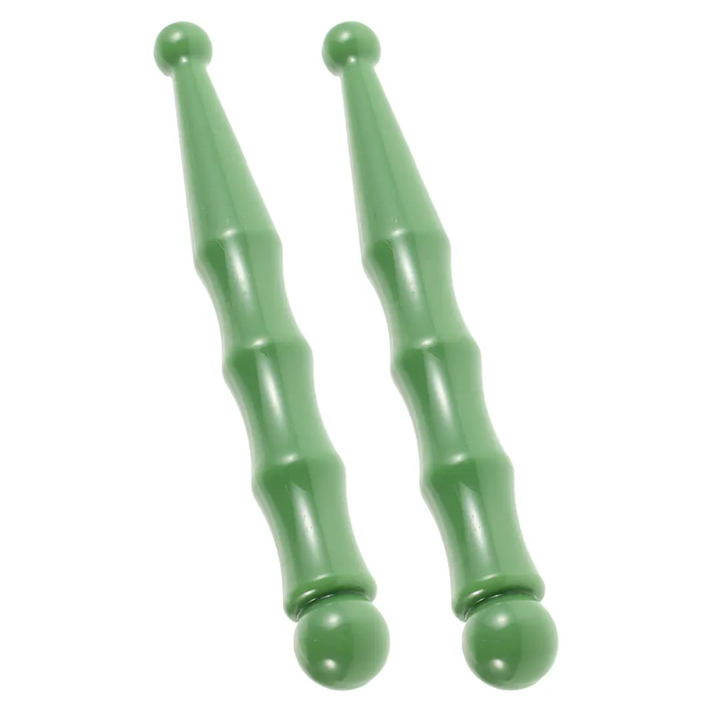 

2 Pcs Foot Massage Tools Guasha Stick Facial Resin Sticks Scraping Eye Massager Acupressure Eyes