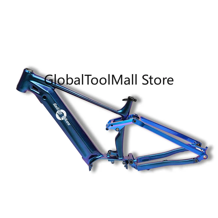 Full Suspension Electric Bike Frame for Mid Drive G510 27.5/29 Inch Ebike Frame - view 5