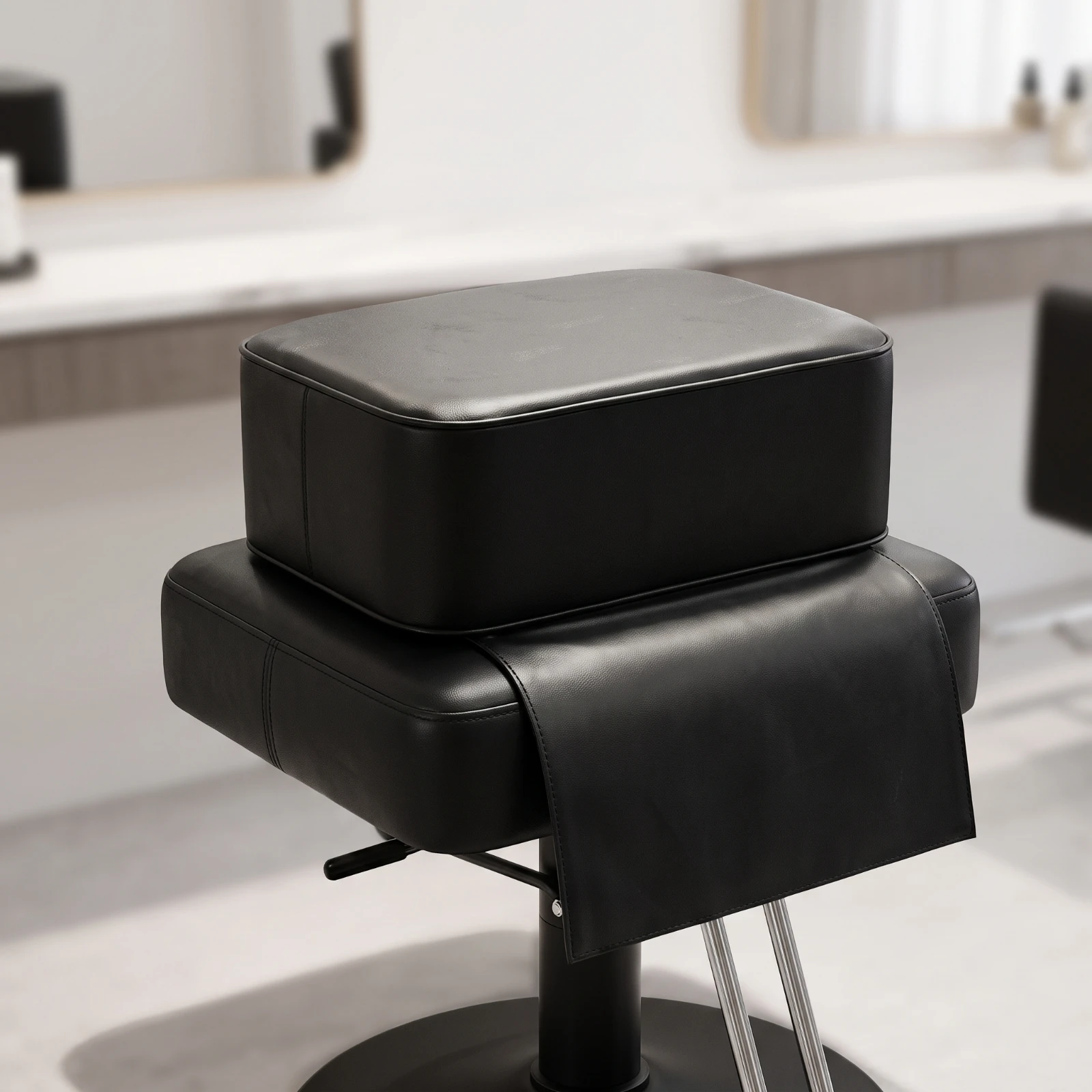 Hairdressing Booster Cushion Comfortable Barber Chair Booster Cushion Rectangular Waterproof for Children, Hair Salons