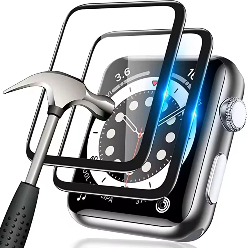1-5Pcs 3D Wasserdichte Voll Gebogene Screen Protector Für Apple Uhr Serie 10 46MM 42MM HD Klar Film Für iWatch S10 Zubehör