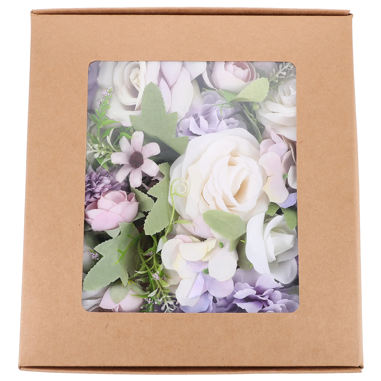 

Wedding Fake Flower Ornament Artificial Flower in Box for Bride Bridesmaid Corsage Party Dress Up Decoration Decorative Bouquet