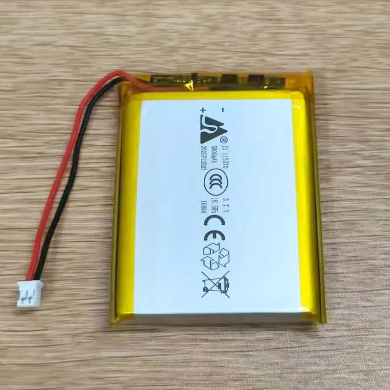 العلامة التجارية الجديدة 3.7 فولت ليثيوم بوليمر 5000 مللي أمبير 115570 بطارية حزمة لينة للمعدات المعدات الإلكترونية بطاريات اللوحي DVD