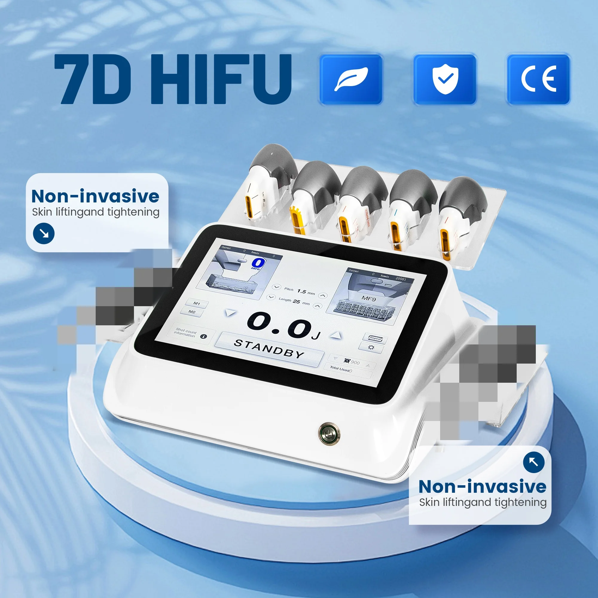 

NEW 7D Professional Facial Skin Firming Wrinke Anti Aging and Slimming Machine Suitable for beauty salons and homes