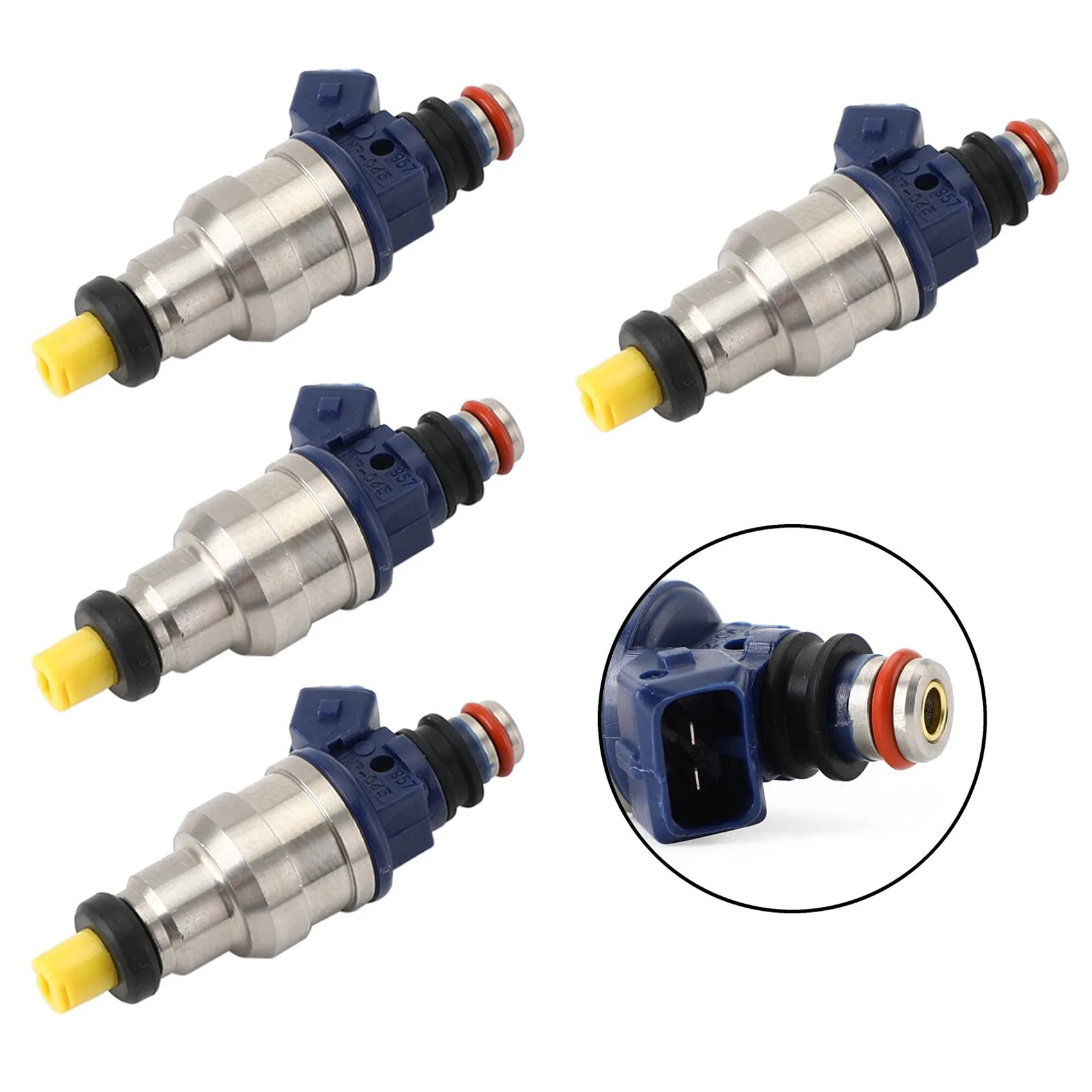 

Stable-4Pcs Fuel Injectors Set Fit For Mitsubishi 2.4L L4 1994-1999 842-12147 MDH275 INP-065