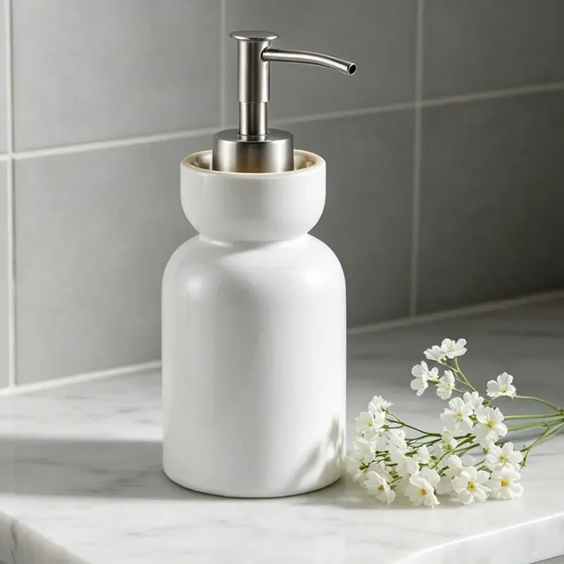 280ml-soap-dispenser-ceramic-hand-sanitizer-bath-gel-shampoo-bottled-separately-hotel-home-stay-lotion-press-bottle-dispenser