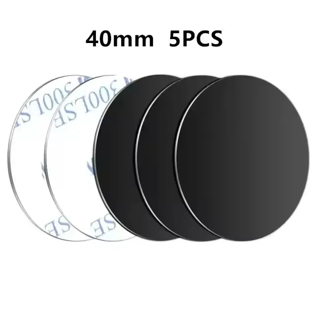 5/10 STKS Magnetische Metalen Plaat Schijf Auto Telefoon Houder Stickers Magnetische Patch Sticker voor Tablet Mobiele Telefoon Auto Stand Mount