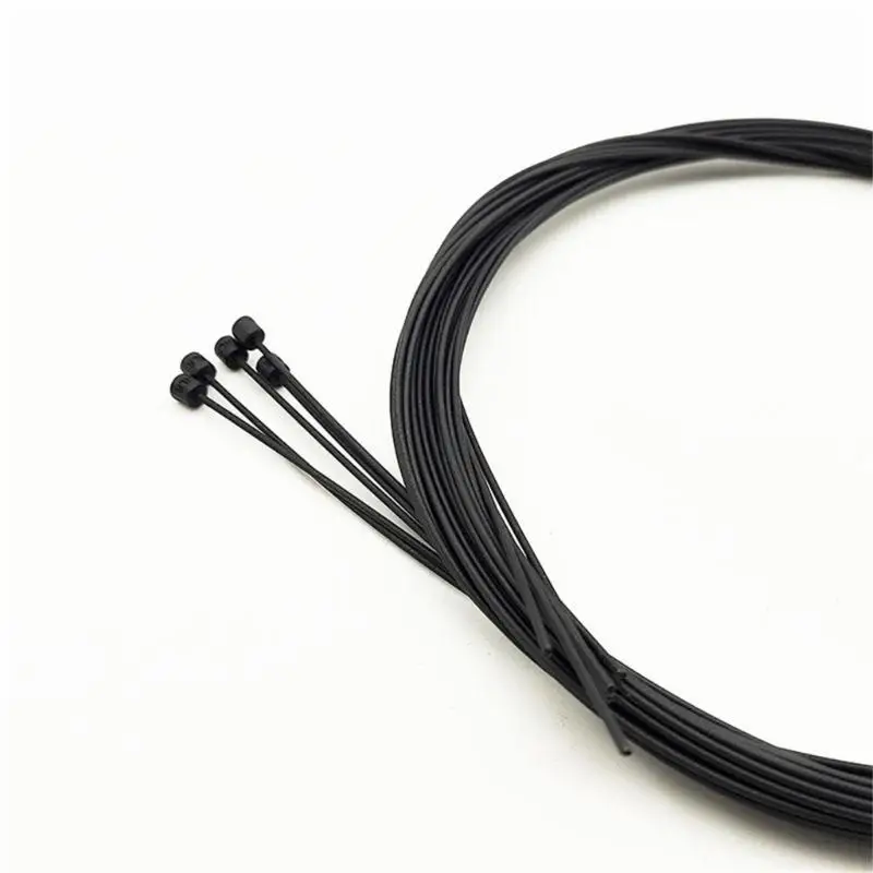 

652F 5pack Teflons Coated Gear Shifts Cables Durability Teflons Bicycles Gear Cables