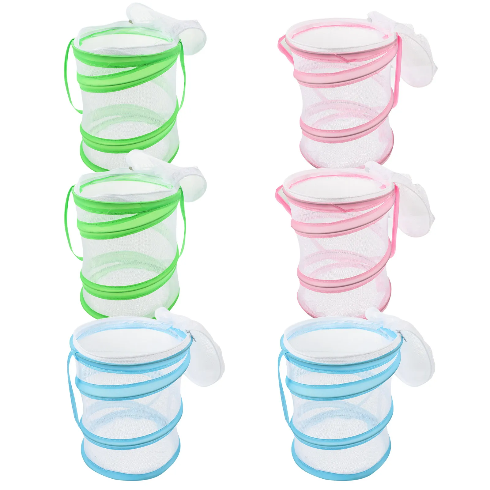 6pcs-insect-observation-cage-lightweight-portable-mesh-butterfly-habitat-cage-for-kids-outdoor-nature-exploration-caterpillar-to