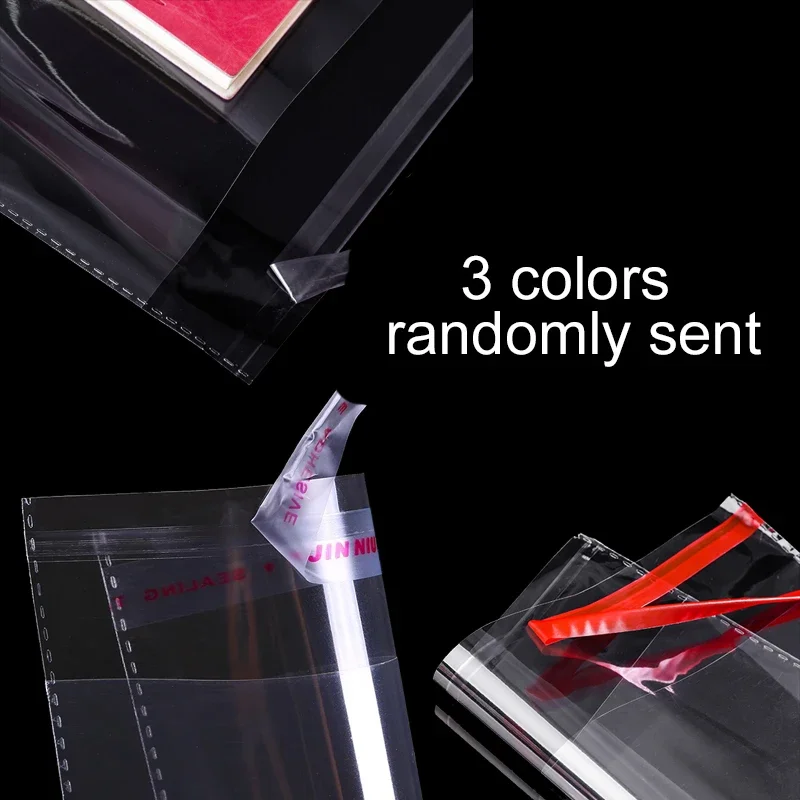 透明な自己封緘式ジュエリーアクセサリーキャンディOPP自己粘着袋包装再封可能なギフトクッキー包装袋