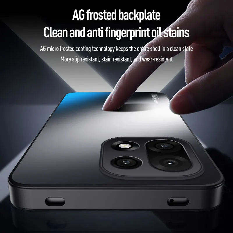 غطاء خلفي غير لامع من مادة البولي يوريثان الحراري الناعم المقاوم للصدمات AG لهاتف OnePlus 15 OnePlus15 5G #5