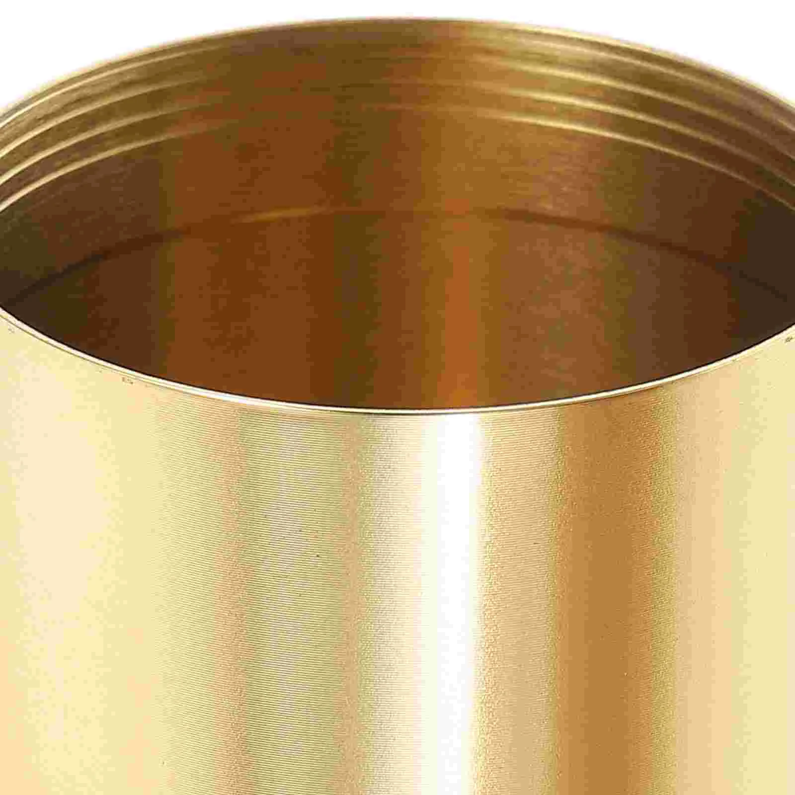 Brass Tea Cereal Container Tea Tin Containers Kitchen Canisters Jar Food Storage Dried Fruit Waterproof Storage Container